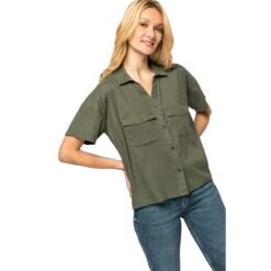 Dameshemd Met Korte Mouwen Van Lyocell Tencel™ Native Spirit