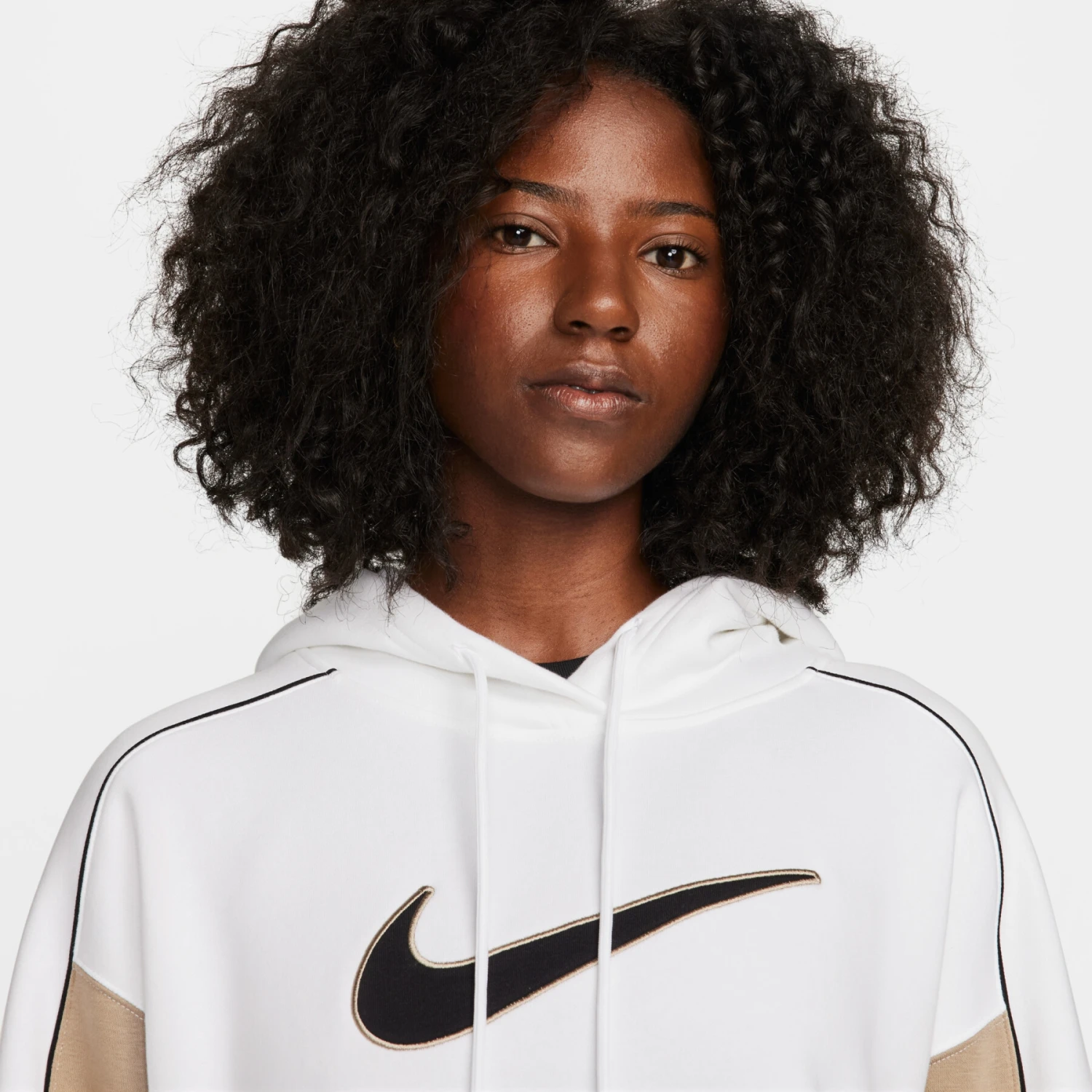Dames Hoodie Oversized Nike Fleece 2 Dames Hoodie Oversized Nike Fleece - Afbeelding 2