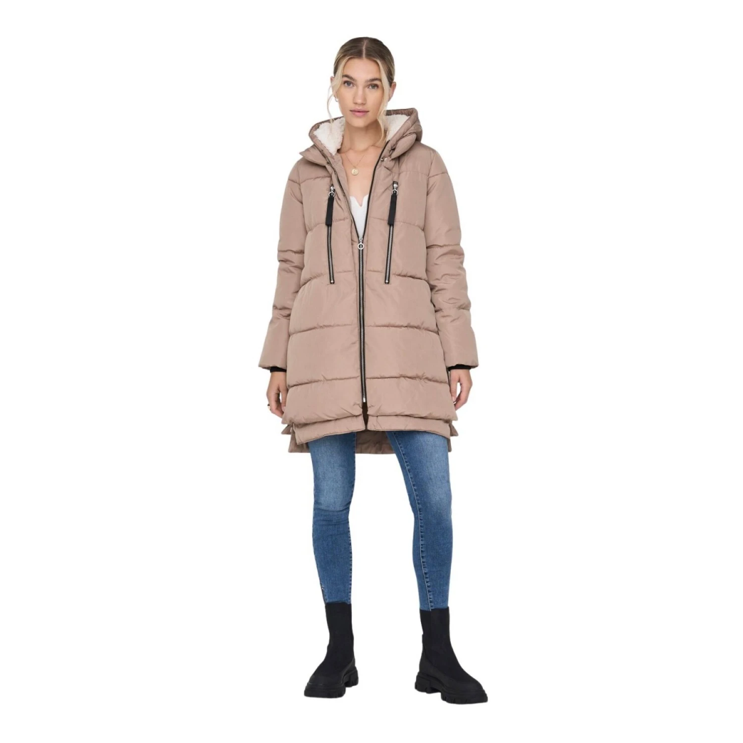 Lange Damesjas Only Nora 4 Lange Damesjas Only Nora - Afbeelding 4