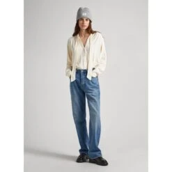 Vrouwenblouse Pepe Jeans Jaycee -URBAN CLASSICS WINKEL pepe jeans pl304683 804 ivory white 6