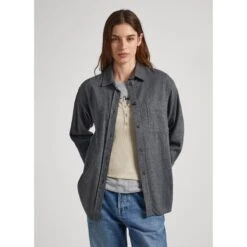 Vrouwenblouse Pepe Jeans Jery -URBAN CLASSICS WINKEL pepe jeans pl304684 963 dark grey 3