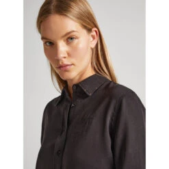 Vrouwenblouse Pepe Jeans Anette 12 Vrouwenblouse Pepe Jeans Anette -URBAN CLASSICS WINKEL pepe jeans pl304724 999 black 6