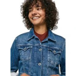 Spijkerjack Voor Dames Pepe Jeans Thrift -URBAN CLASSICS WINKEL pepe jeans pl402011hp2 000 3