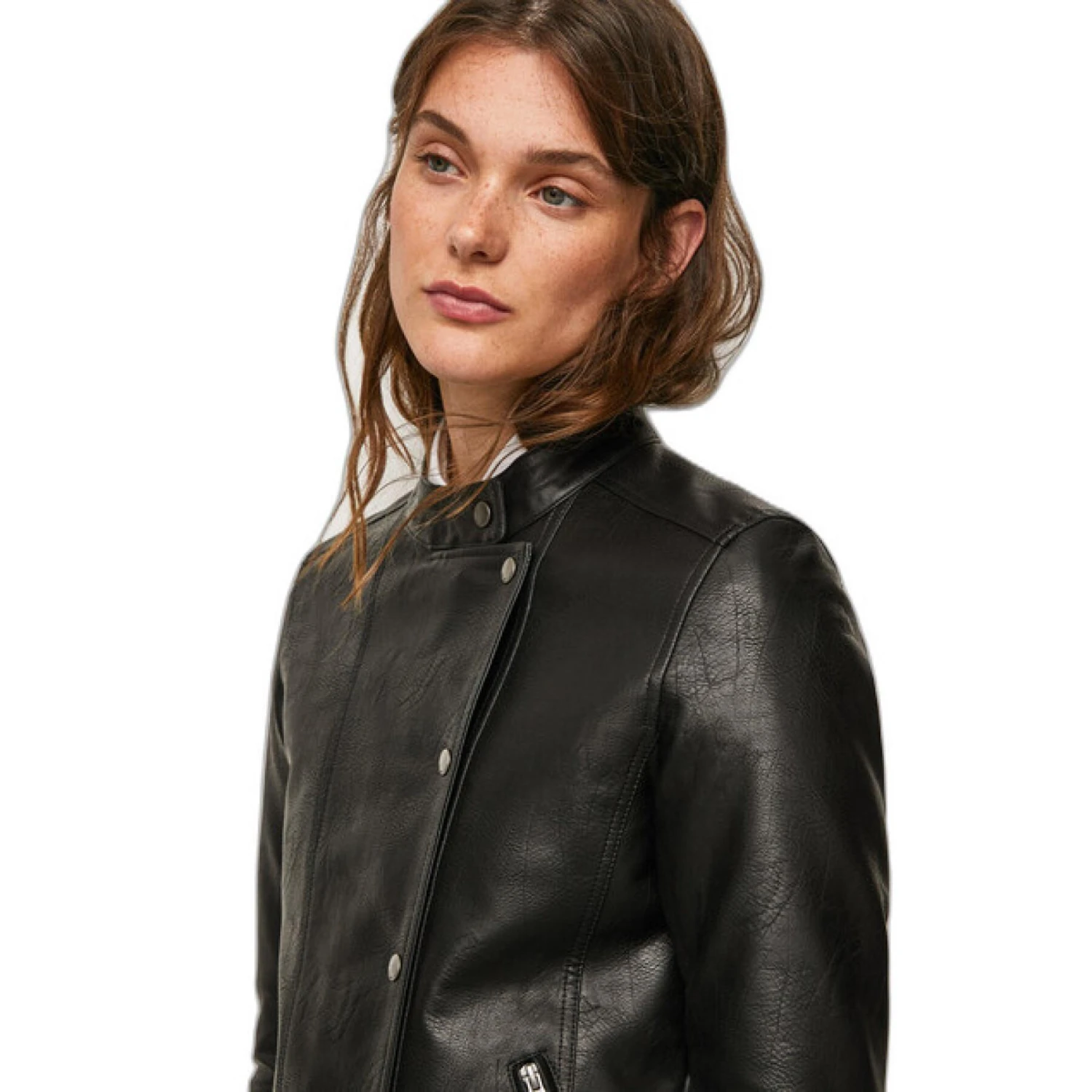 Leren Jas Voor Vrouwen Pepe Jeans Axia 3 Leren Jas Voor Vrouwen Pepe Jeans Axia - Afbeelding 3