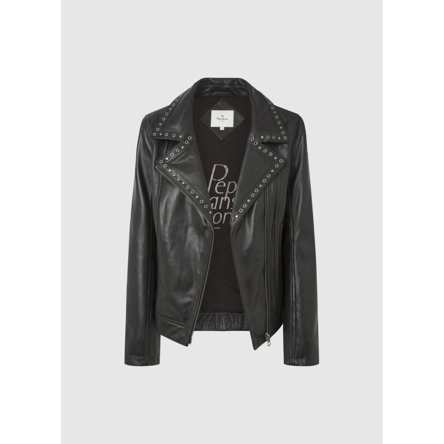 Leren Jas Voor Vrouwen Pepe Jeans 2 Leren Jas Voor Vrouwen Pepe Jeans - Afbeelding 2