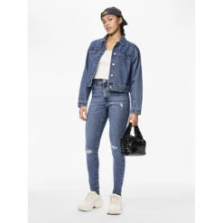 Damesjeans Pieces Dana HW -URBAN CLASSICS WINKEL pieces 17149271 4475926 6