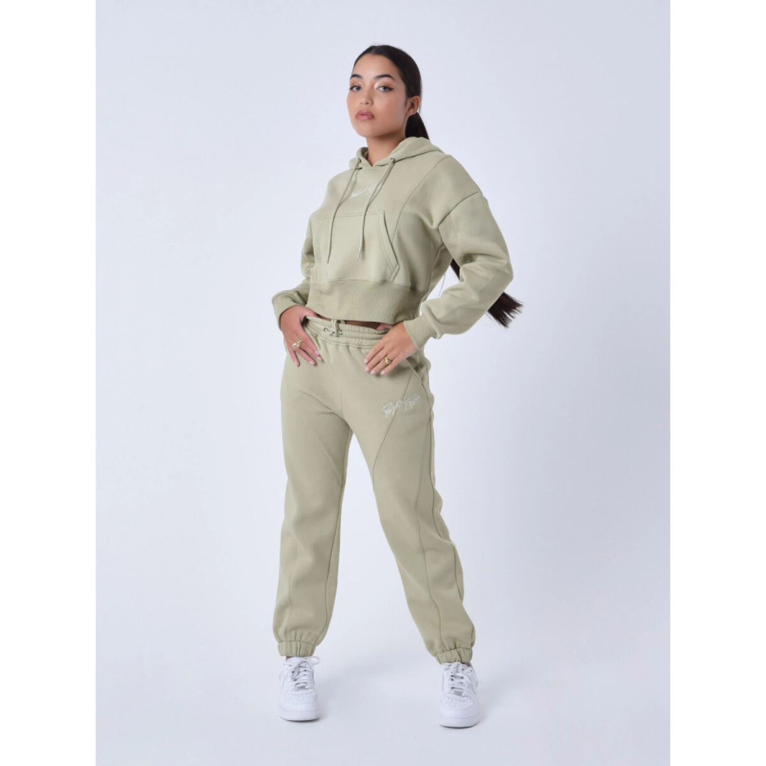 Sweatshirt Hoodie Met Oversteek Voor Dames Project X Paris 5 Sweatshirt Hoodie Met Oversteek Voor Dames Project X Paris - Afbeelding 5