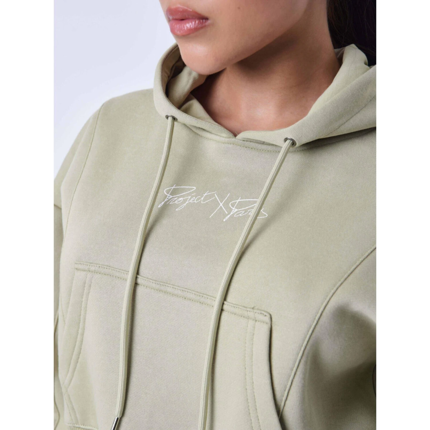 Sweatshirt Hoodie Met Oversteek Voor Dames Project X Paris 6 Sweatshirt Hoodie Met Oversteek Voor Dames Project X Paris - Afbeelding 6