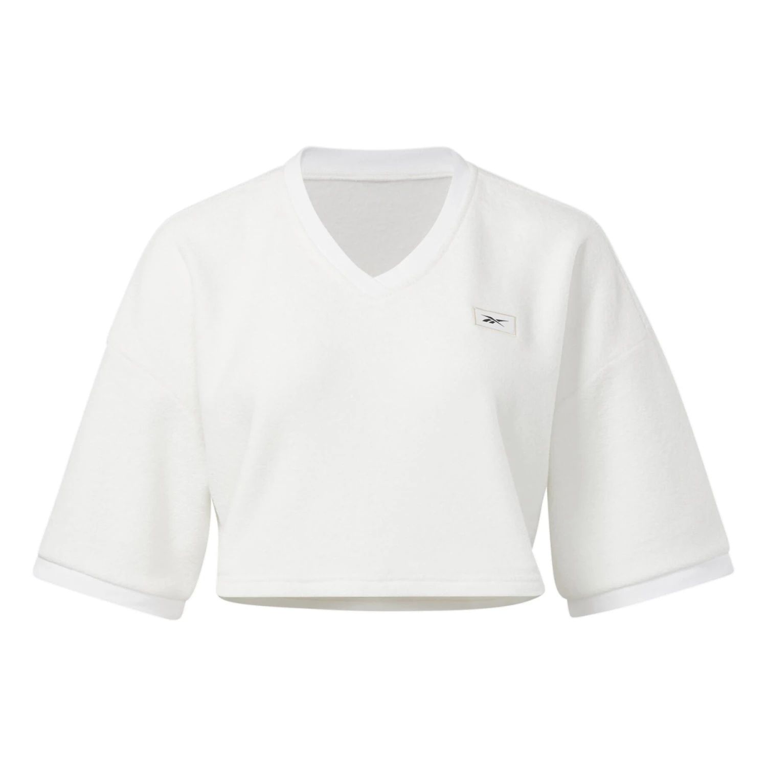 Vrouwen Crop Top T-shirt Reebok Classics Natural Dye 1 Vrouwen Crop Top T-shirt Reebok Classics Natural Dye