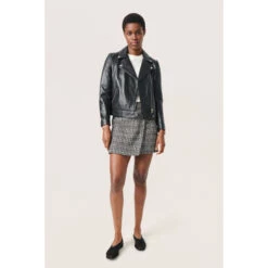 Leren Jack Met Lange Mouwen Voor Dames Soaked In Luxury Maeve -URBAN CLASSICS WINKEL soaked in luxury 30403641 40050 2