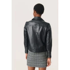 Leren Jack Met Lange Mouwen Voor Dames Soaked In Luxury Maeve -URBAN CLASSICS WINKEL soaked in luxury 30403641 40050 4