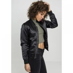 URBAN CLASSICS Dames Bomber Urban Classic Satin -URBAN CLASSICS WINKEL tb1279 00007 tb1279 m5 00007