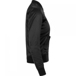 URBAN CLASSICS Dames Bomber Urban Classic Satin -URBAN CLASSICS WINKEL tb1279 00007 tb1279 p5 00007black