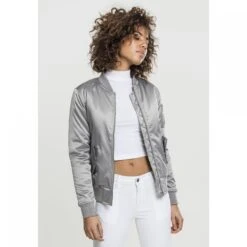URBAN CLASSICS Dames Bomber Urban Classic Satin -URBAN CLASSICS WINKEL tb1279 00473 tb1279 m12 00473