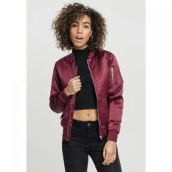 URBAN CLASSICS Dames Bomber Urban Classic Satin -URBAN CLASSICS WINKEL tb1279 00606 tb1279 m1 00606