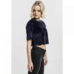 URBAN CLASSICS Woman's Urban Klassiek Fluwelen Kimono T-shirt -URBAN CLASSICS WINKEL tb1729 00155 tb1729 m5 00155