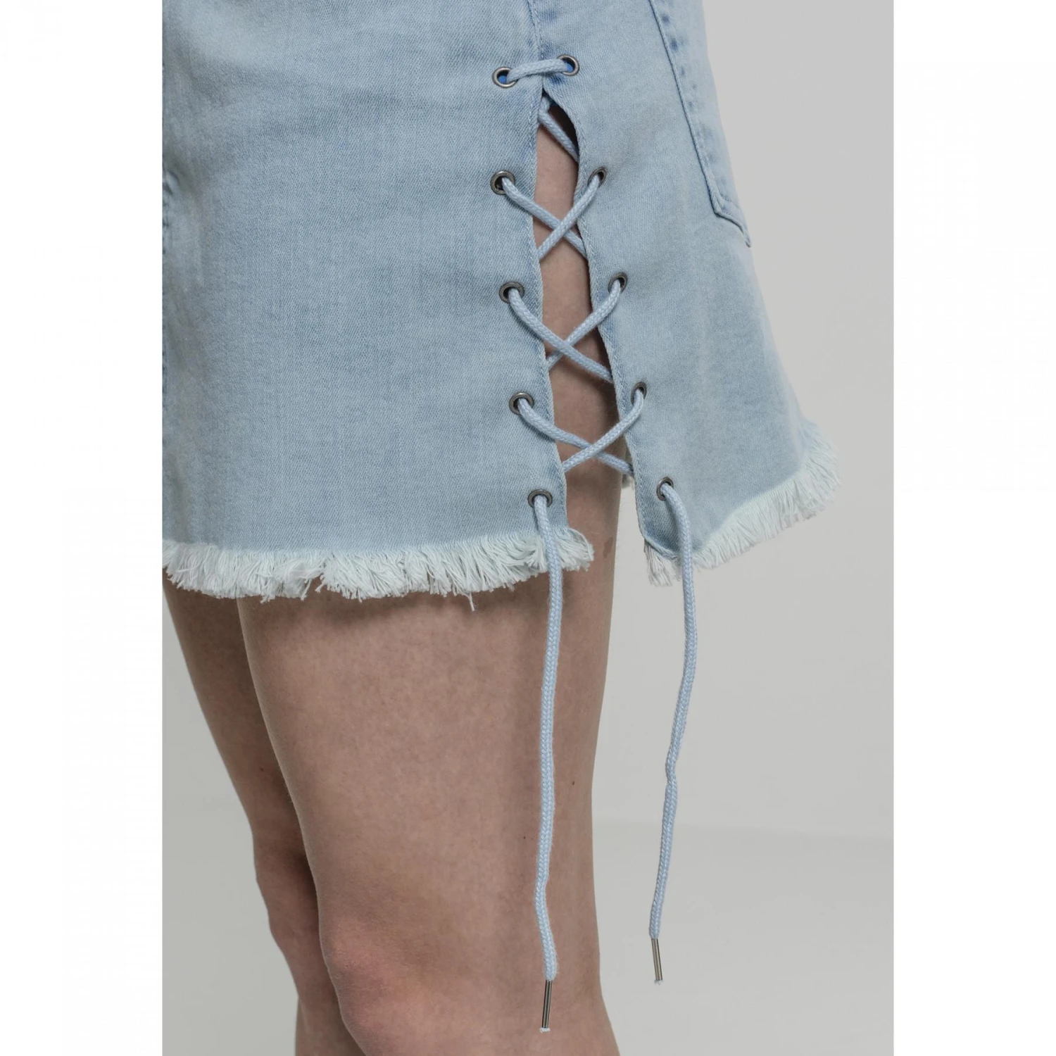 URBAN CLASSICS Damesfiguur Urban Klassieke Spijkerstofrok Aan De Kant Zetten 3 URBAN CLASSICS Damesfiguur Urban Klassieke Spijkerstofrok Aan De Kant Zetten - Afbeelding 3