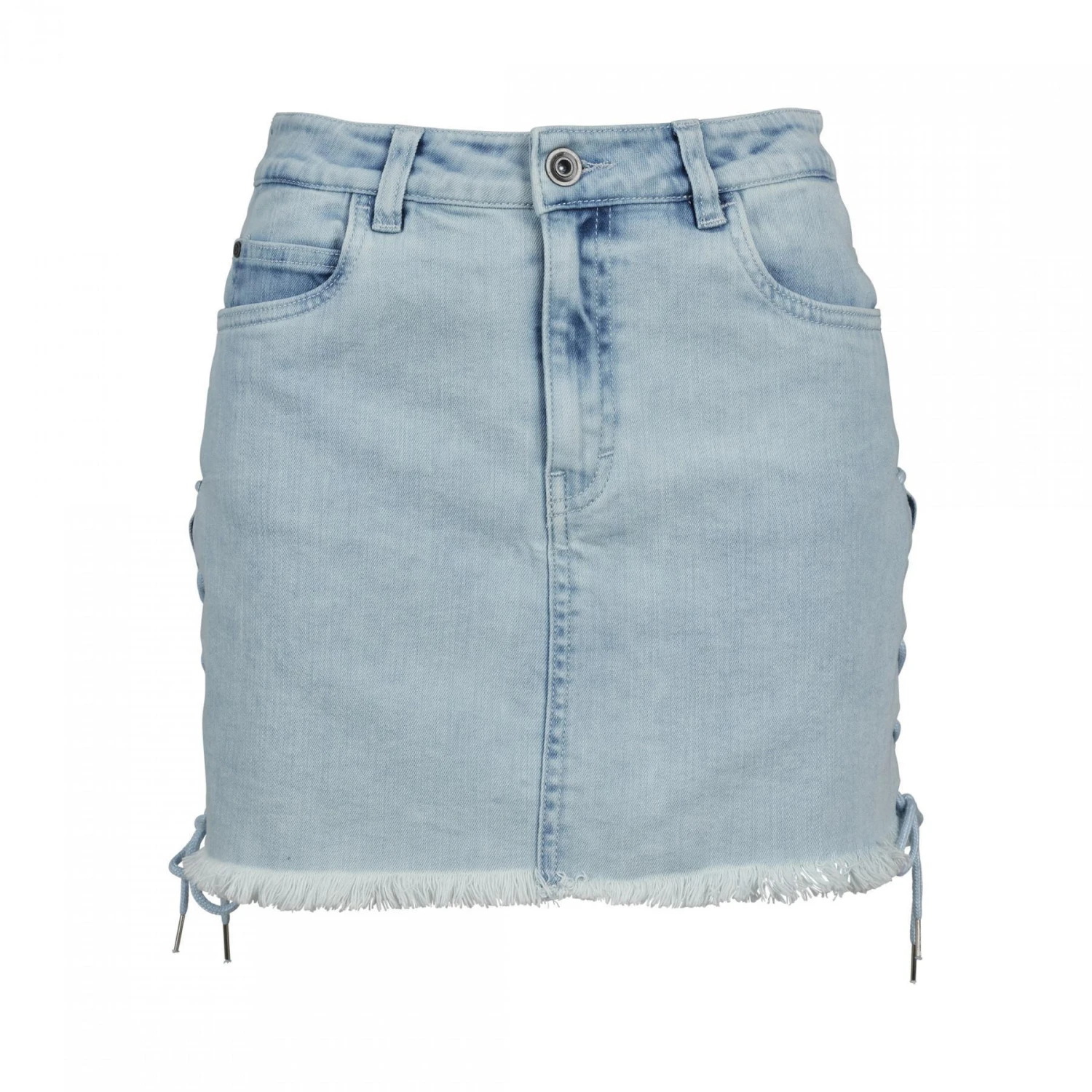 URBAN CLASSICS Damesfiguur Urban Klassieke Spijkerstofrok Aan De Kant Zetten 10 URBAN CLASSICS Damesfiguur Urban Klassieke Spijkerstofrok Aan De Kant Zetten - Afbeelding 10