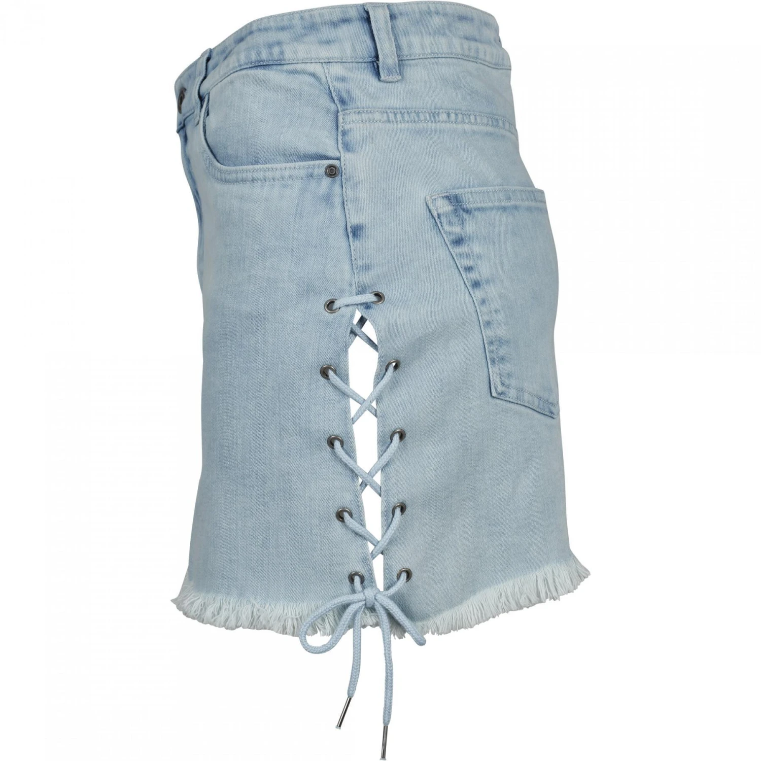 URBAN CLASSICS Damesfiguur Urban Klassieke Spijkerstofrok Aan De Kant Zetten 15 URBAN CLASSICS Damesfiguur Urban Klassieke Spijkerstofrok Aan De Kant Zetten - Afbeelding 15