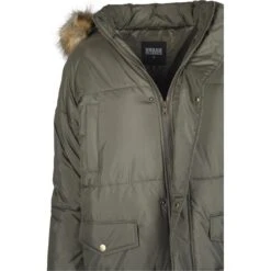URBAN CLASSICS Dameskleding Urban Klassieker Oversize Jas GT Parka -URBAN CLASSICS WINKEL tb2382 01481 tb2382 p14 01481 darkolive beige 1