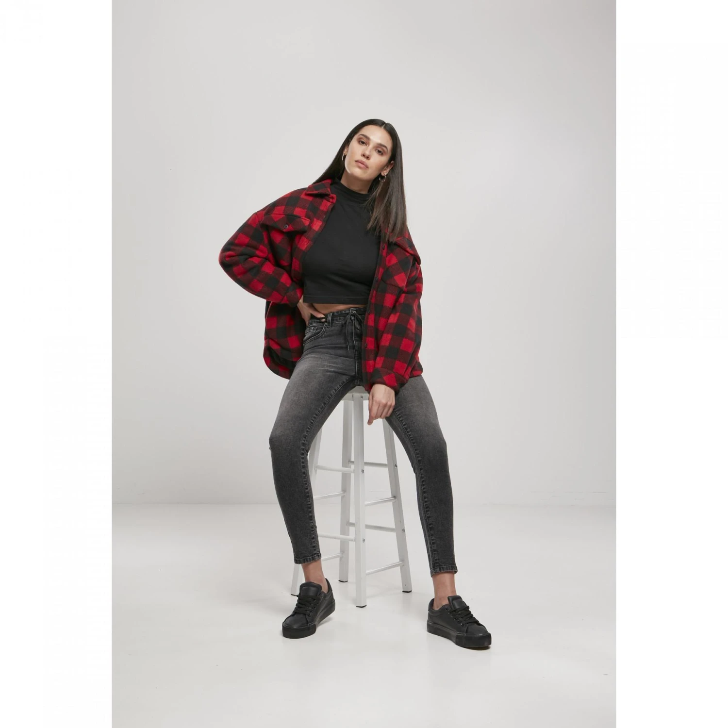 URBAN CLASSICS Broek Vrouw Urban Classic 10 URBAN CLASSICS Broek Vrouw Urban Classic - Afbeelding 10