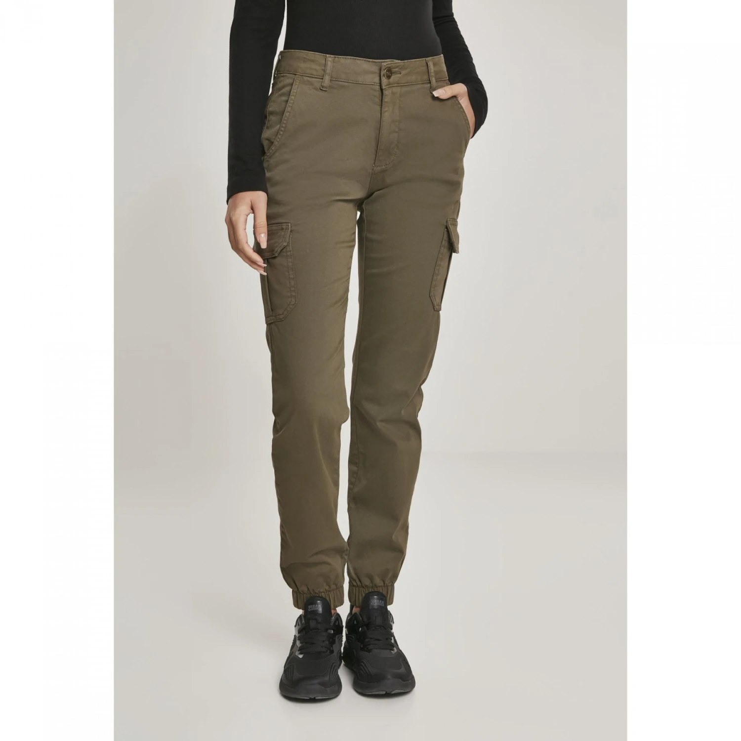 URBAN CLASSICS Cargo Broek Vrouw Urban Classic 7 URBAN CLASSICS Cargo Broek Vrouw Urban Classic - Afbeelding 7