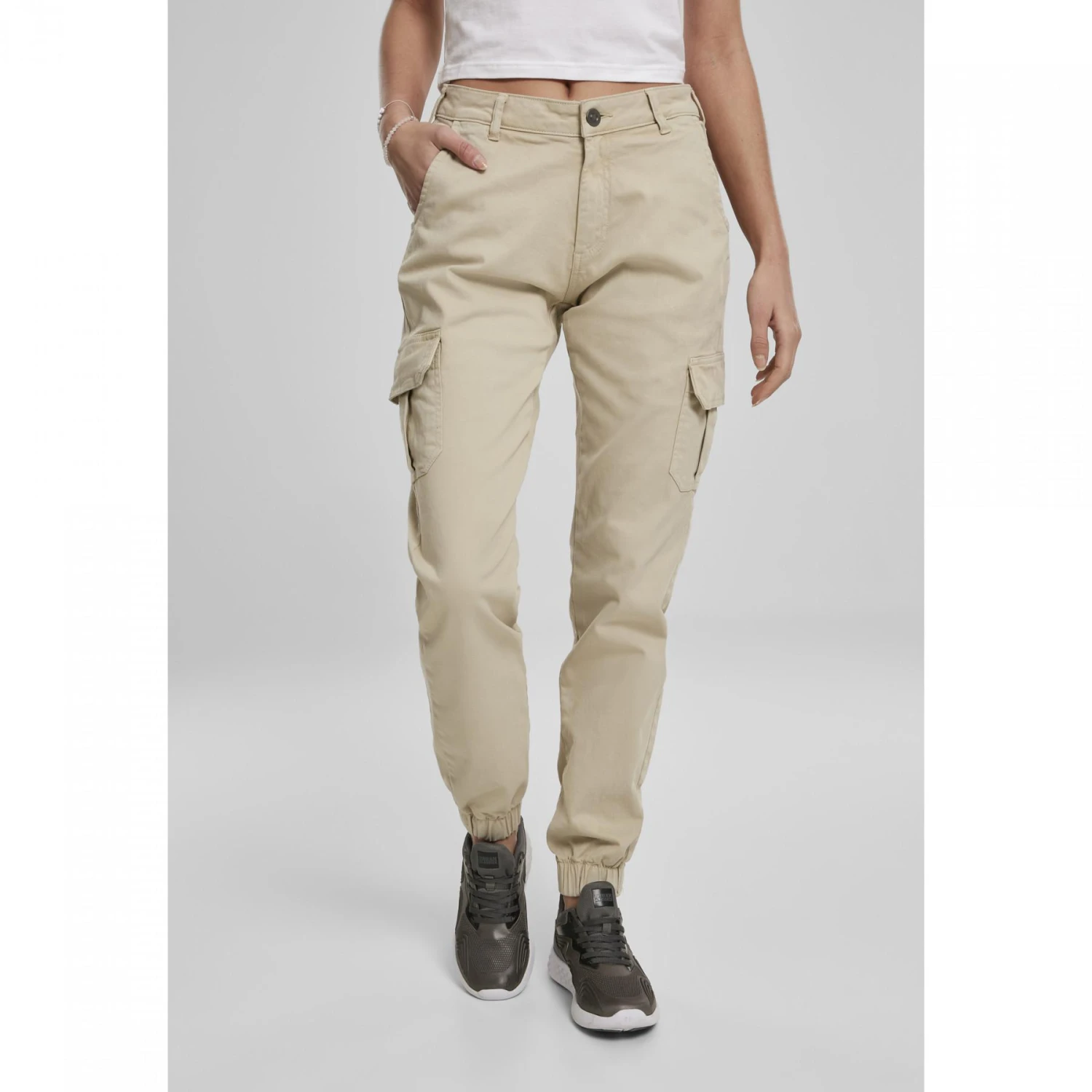 URBAN CLASSICS Cargo Broek Vrouw Urban Classic 5 URBAN CLASSICS Cargo Broek Vrouw Urban Classic - Afbeelding 5