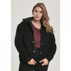 URBAN CLASSICS Women's Urban Klassieke Oversized Sherpa Parka -URBAN CLASSICS WINKEL tb3051 00825 u tb3051 m1 00825 u
