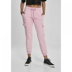 URBAN CLASSICS Broek Vrouw Urban Klassieke Camo Badstof