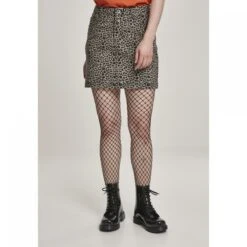 URBAN CLASSICS Damesstadsklassieker Minirokje In Keperstof