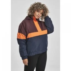 URBAN CLASSICS Damesstadsklassieker 3-tone Neon-GT Parka