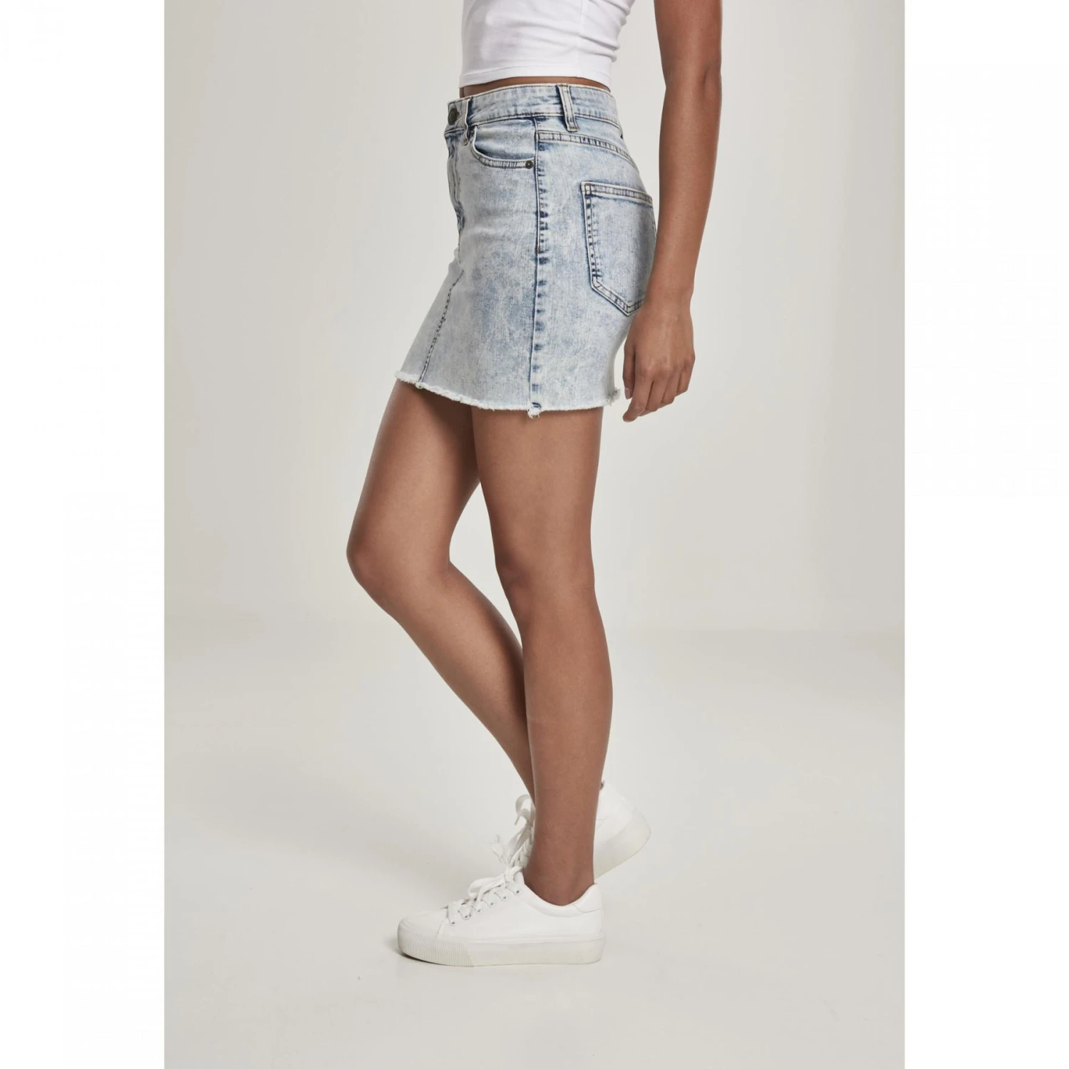 Damesspijkerrok Urban Classics 3 Damesspijkerrok Urban Classics - Afbeelding 3