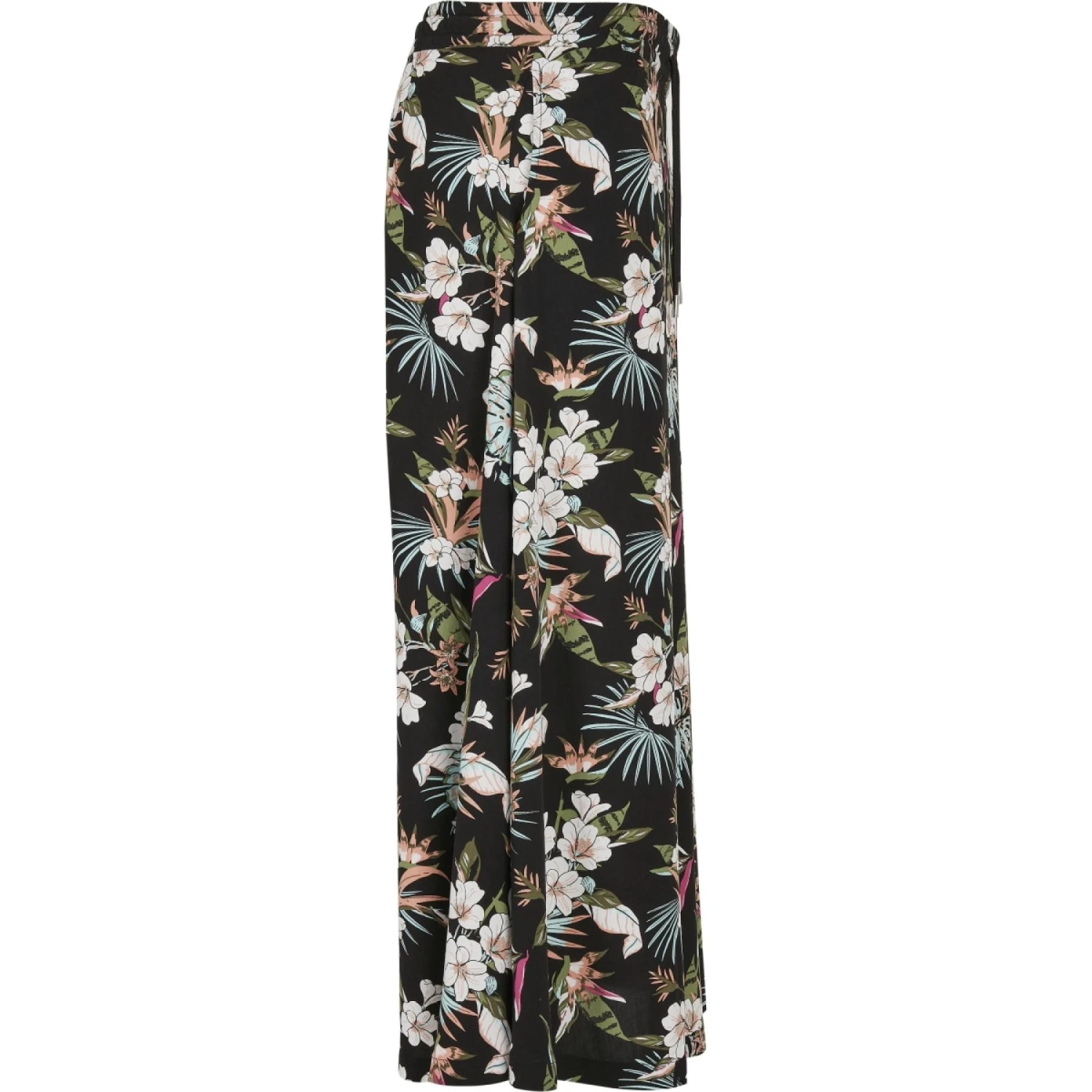 Damesrok Urban Classics Viscose Midi-grandes Tailles 4 Damesrok Urban Classics Viscose Midi-grandes Tailles - Afbeelding 4