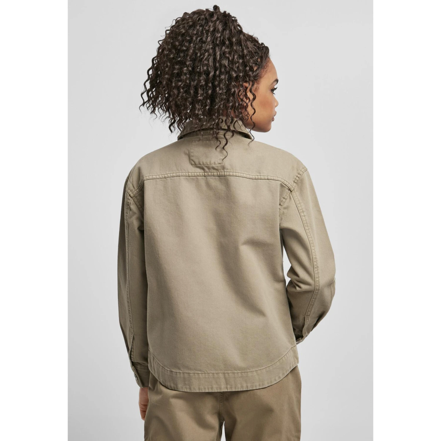 Dames Spijkerjack Urban Classics Oversized (Grandes Tailles) 5 Dames Spijkerjack Urban Classics Oversized (Grandes Tailles) - Afbeelding 5