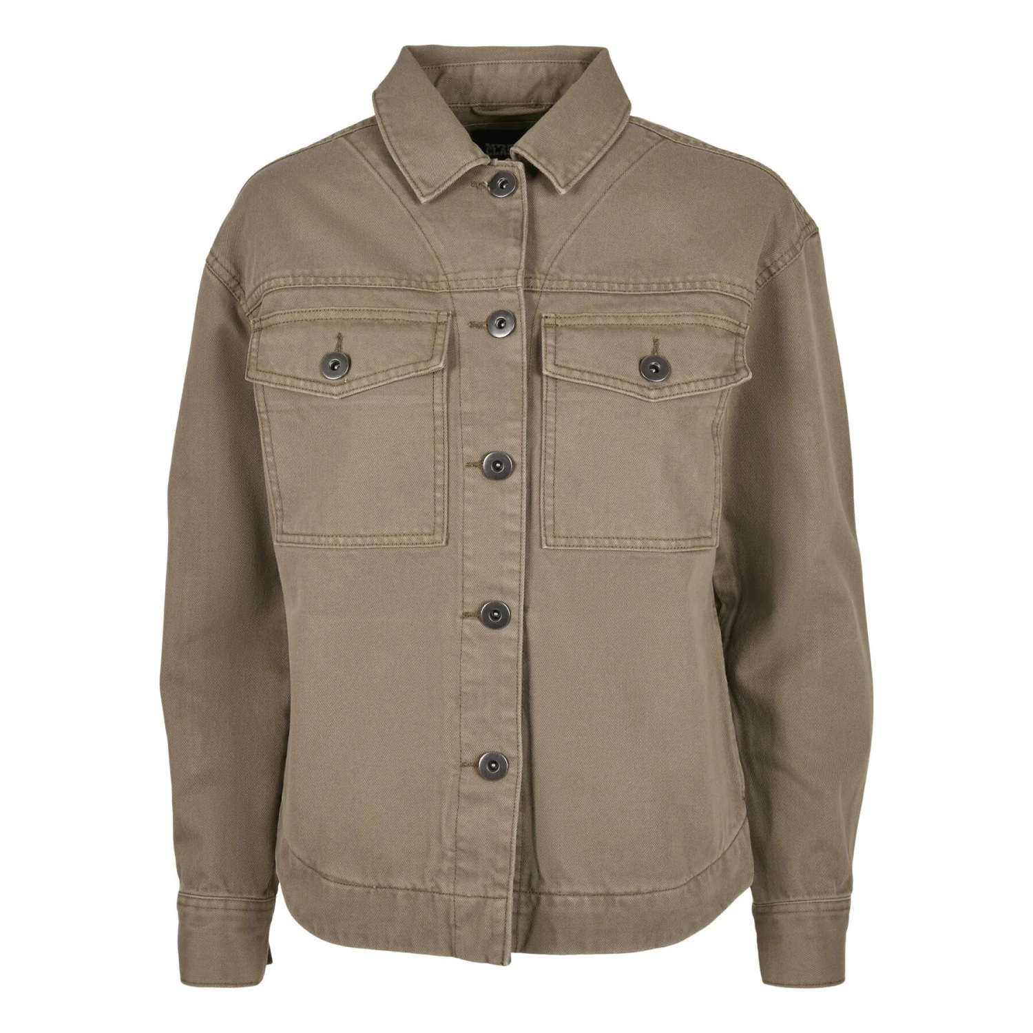 Dames Spijkerjack Urban Classics Oversized (Grandes Tailles) 11 Dames Spijkerjack Urban Classics Oversized (Grandes Tailles) - Afbeelding 11