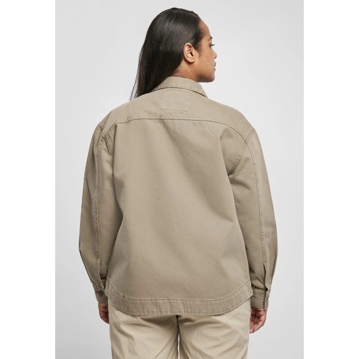 Dames Spijkerjack Urban Classics Oversized (Grandes Tailles) 6 Dames Spijkerjack Urban Classics Oversized (Grandes Tailles) - Afbeelding 6