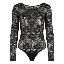 Damesbodysuit Met Lange Mouwen In Kant Urban Classics