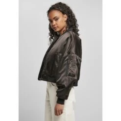 Dames Bomber Grote Maten Urban Classics Oversized Satijn -URBAN CLASSICS WINKEL tb4542 00007 1 1
