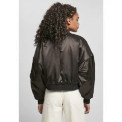 Dames Bomber Grote Maten Urban Classics Oversized Satijn -URBAN CLASSICS WINKEL tb4542 00007 2 1