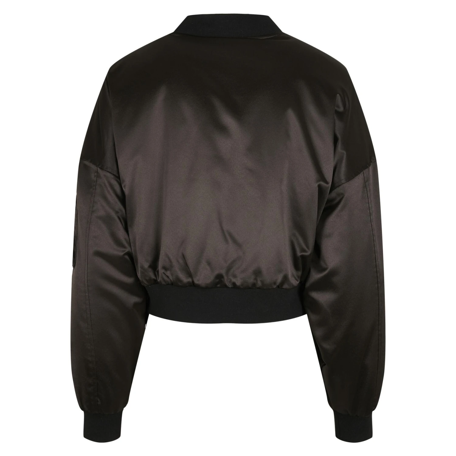 Dames Bomber Urban Classics Oversized Satin 2 Dames Bomber Urban Classics Oversized Satin - Afbeelding 2