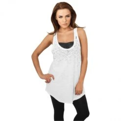 URBAN CLASSICS Woman's Urban Klassieke Lange Leo Print Losse Tanktop