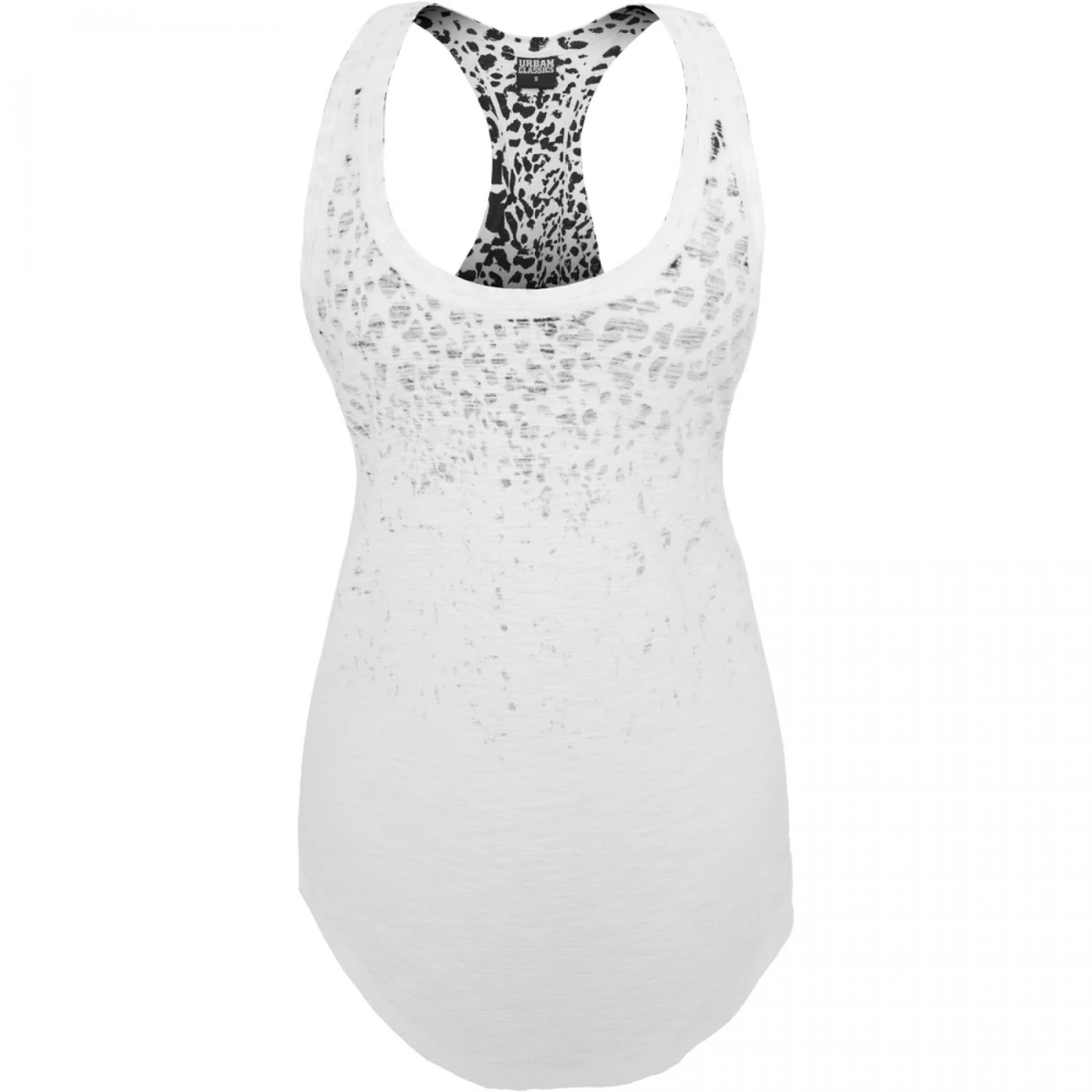 URBAN CLASSICS Woman's Urban Klassieke Lange Leo Print Losse Tanktop 5 URBAN CLASSICS Woman's Urban Klassieke Lange Leo Print Losse Tanktop - Afbeelding 5