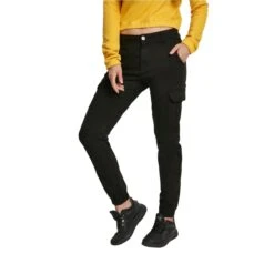 Hoog Getailleerde Cargo Broek Dames Groot Getailleerd Urban Classics