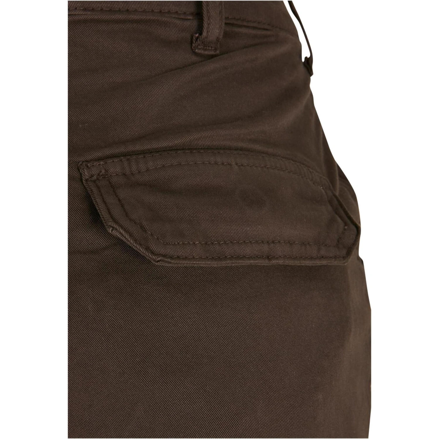 Hoog Getailleerde Cargo Broek Dames Urban Classics 12 Hoog Getailleerde Cargo Broek Dames Urban Classics - Afbeelding 12