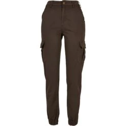 Hoog Getailleerde Cargo Broek Dames Urban Classics