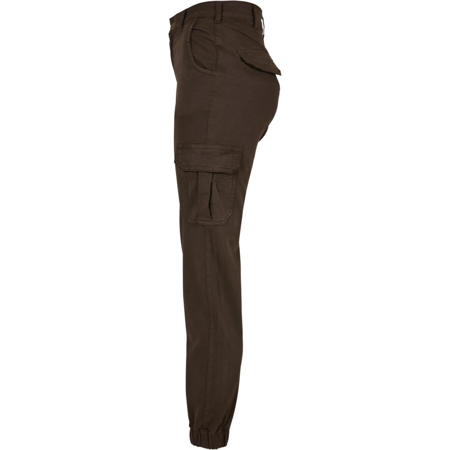 Hoog Getailleerde Cargo Broek Dames Urban Classics 6 Hoog Getailleerde Cargo Broek Dames Urban Classics - Afbeelding 6