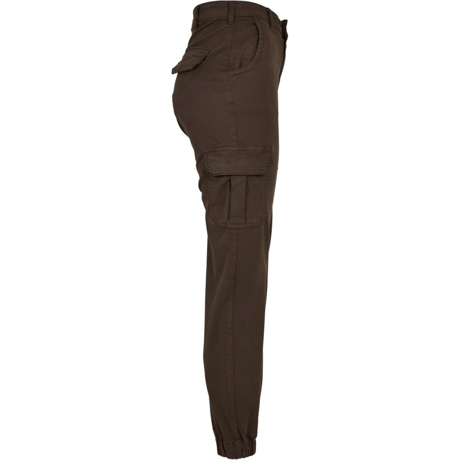 Hoog Getailleerde Cargo Broek Dames Urban Classics 7 Hoog Getailleerde Cargo Broek Dames Urban Classics - Afbeelding 7