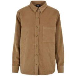 Corduroy Damesshirt Urban Classics Oversized