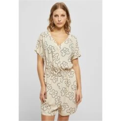 Damesjumpsuit In Viscose Met Ceintuur Urban Classics -URBAN CLASSICS WINKEL urban classics tb4096 04417 0