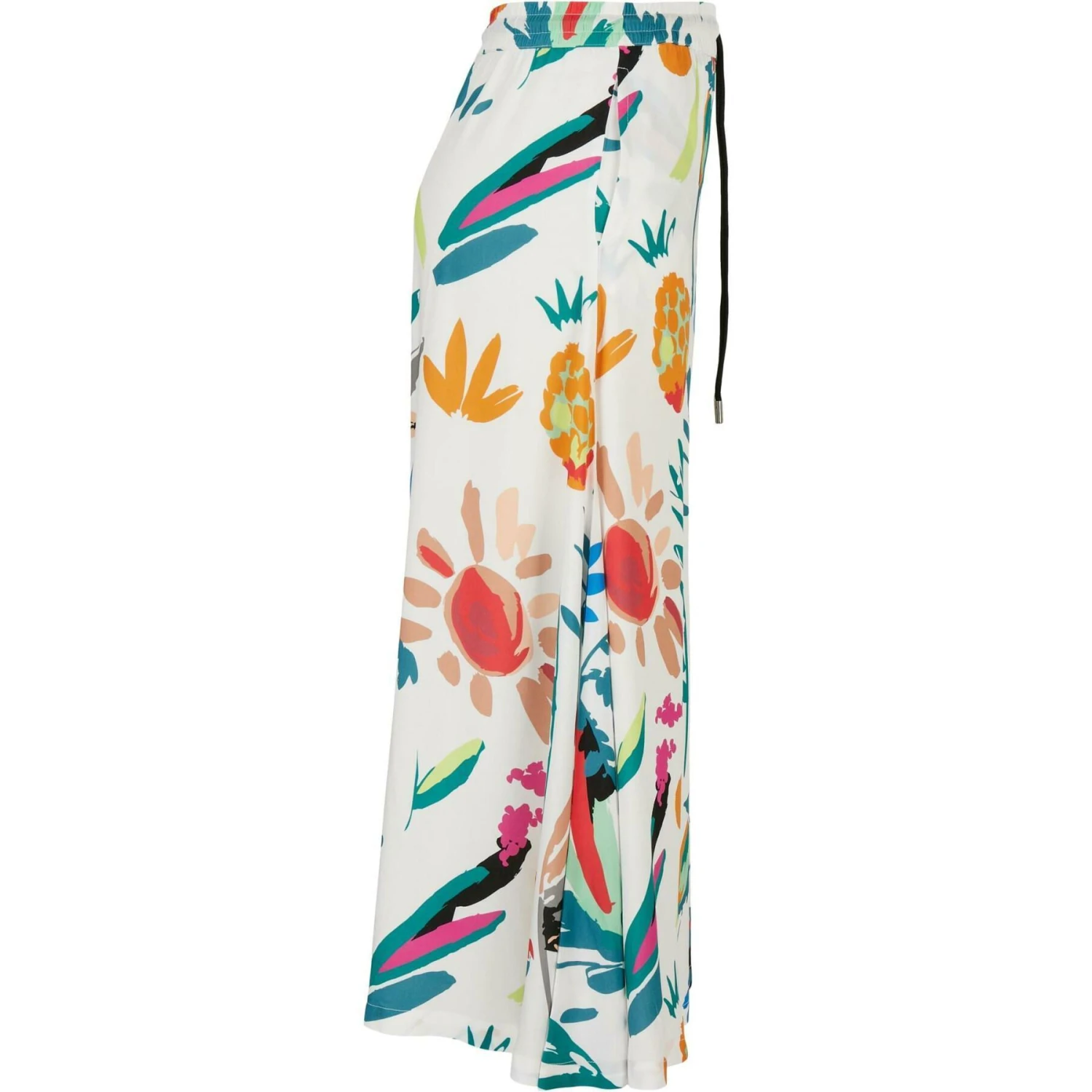 Damesrok Van Gemiddelde Lengte Urban Classics Viscose GT 3 Damesrok Van Gemiddelde Lengte Urban Classics Viscose GT - Afbeelding 3